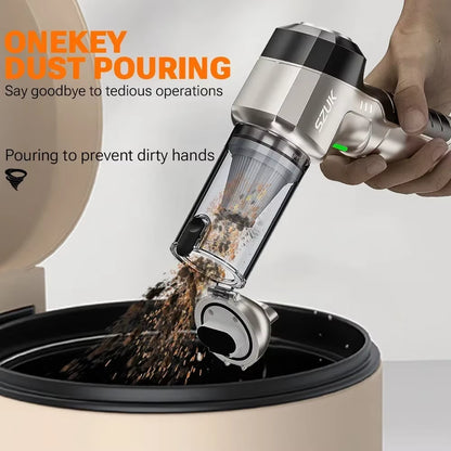 High-Performance Cordless Handheld Vacuum Cleaner - Mini Portable Home Appliance