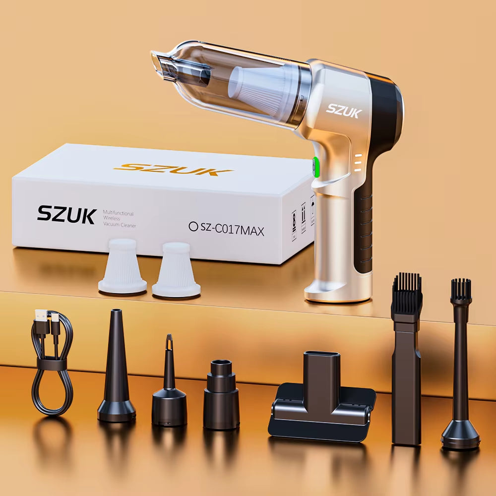 High-Performance Cordless Handheld Vacuum Cleaner - Mini Portable Home Appliance