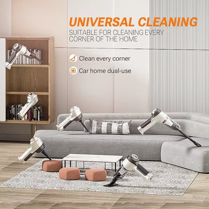 High-Performance Cordless Handheld Vacuum Cleaner - Mini Portable Home Appliance